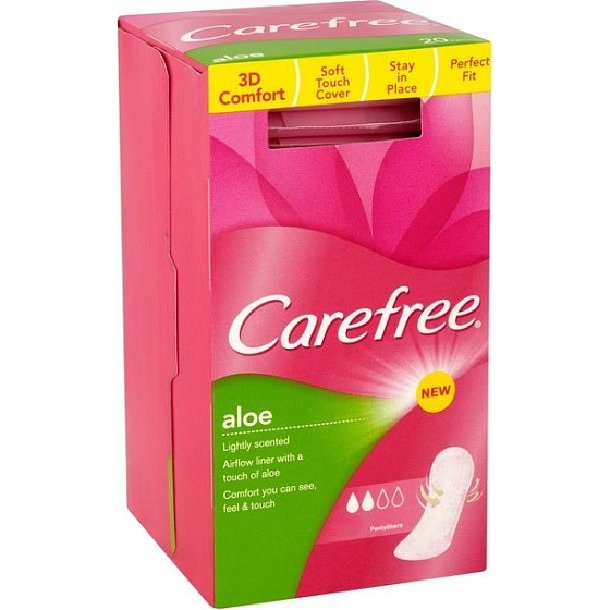 Sorglos Aloe Vera atmungsaktive Slips 32 Stück