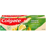 Colgate Natürliche Extrakte Zitrone & Aloe Zahnpasta 75 ml