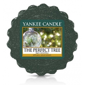 Yankee Candle The Perfect Tree - Perfektes baumduftendes Wachs für Aromalampe 22 g