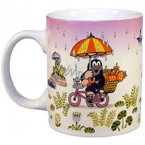 Nekupto Mole Adventures Maulwurfsbecher mit Regenschirm 250 ml Nekupto Mole Adventures Maulwurfsbecher mit Regenschirm 250 ml