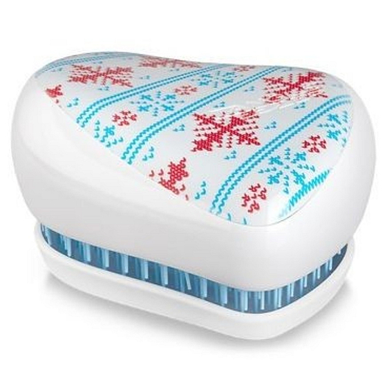 Tangle Teezer Compact Professionelle kompakte Haarbürste, Winter Frost