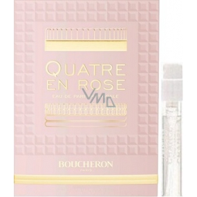 Boucheron Quatre En Rose parfümiertes Wasser für Frauen 2 ml mit Spray, Fläschchen