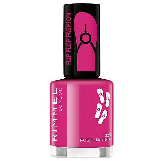 Rimmel London 60 Sekunden Flip Flop Nagellack 325 Fuschianista 8 ml