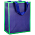 Ditipo Geschenkpapiertüte 17,8 x 22,9 x 9,9 cm Schickes Blau - Grün