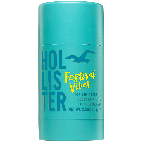 Hollister Festival Vibes For Him Deo-Stick für Männer 75 g