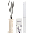 Millefiori Milano Air Design Diffusorbehälter zum Duften von Duftstoffen mit porösem Holzdeckel Clepsydra White