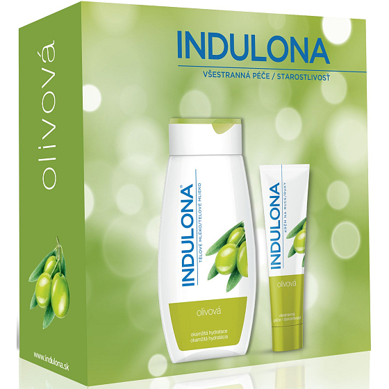 Indulona Oliva Handcreme 85 ml + Körperlotion 250 ml, Kosmetikset