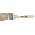 Spokar Flache Glättbürste, Holzgriff, reine Borste, 4 mm stark