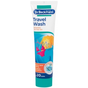 DR. Beckmann Travel Wash konzentrierte Waschmittel-Reisepackung 20 Dosen 100 ml