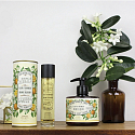 Panier des Sens Orange Blumenduschgel 50 ml + Körperlotion 50 ml + Eau de Toilette 3,5 ml + Handcreme 30 ml, Reisegeschenkset