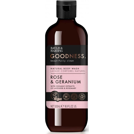 Baylis & Harding Rose und Muskat Duschgel 500 ml