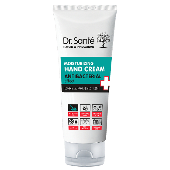 DR. Santé Antibakterielle Aloe Vera feuchtigkeitsspendende Handcreme 75 ml