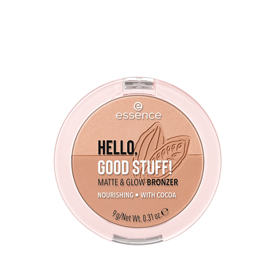 Essenz Hallo, gute Sachen! Matte & Glow Bronzer 10 Kakaokühl 9 g