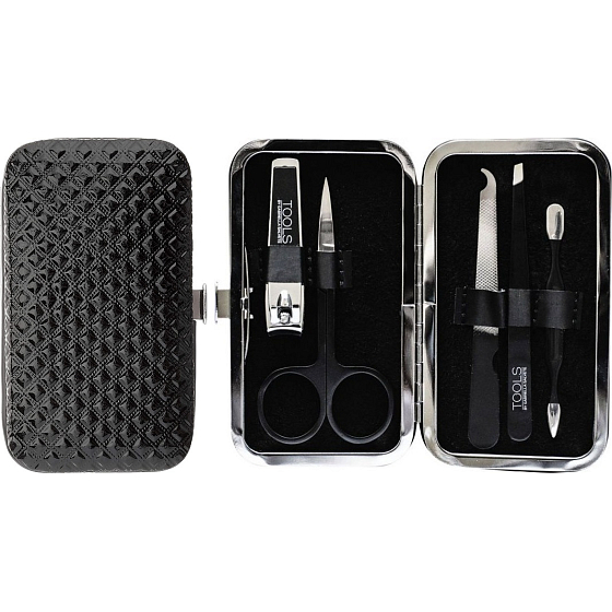 Gabriella Salvete Tools Manicure Kit Black Maniküre 5-teiliges Set schwarz