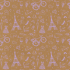 Apli Geschenkpapier 70 x 200 cm Kraft Fun natur mit lila