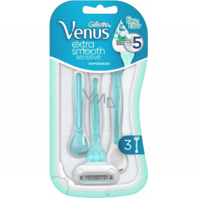 Gillette Venus Extra Smooth Sensitive 3 Stück für Frauen