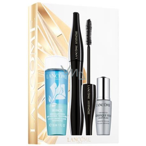 Lancome Hypnose Mascara Mascara 01 Noir 6,2 ml + Bi-Facil Augen-Make-up-Entferner 30 ml + Génifique Advanced Yeux Light-Pearl Serum für Augen und Wimpern 5 ml, Kosmetikset für Frauen