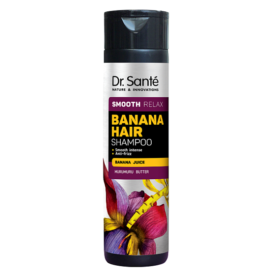 Dr. Santé Smooth Relax Banana Shampoo für geschmeidiges Haar 250 ml