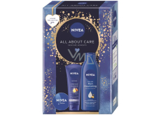 Nivea All about Care Intensive Handcreme 75 ml + Nivea Rich Nourishing Pflegende Bodylotion 250 ml + Nivea Creme Basiscreme 30 ml, Kosmetikset