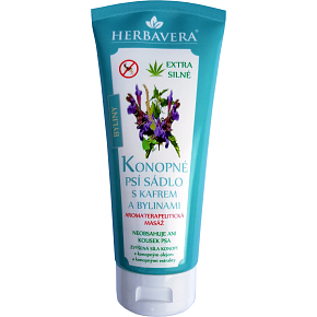 Herbavera Hanf-Hundesalbe mit Kampfer und Kräutern, 200 ml Herbavera Hanf-Hundesalbe mit Kampfer und Kräutern, 200 ml