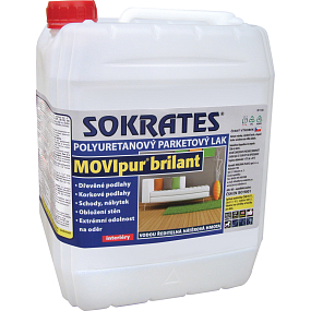 Sokrates Movipur Brilant Polomat Parkettlack für Fußböden, 5 kg