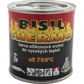 Bisil Thermo hitzebeständige Farbe 700 °C, silber, 350 g