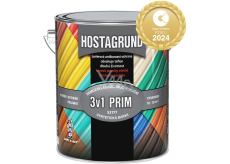 Hostagrund Prim 3v1 S2177 základní i vrchní barva na kov, 0155 antracit, 2,5 l