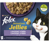 Felix Sensations Katzennahrung köstliche Auswahl in Gelee, 12× 85 g