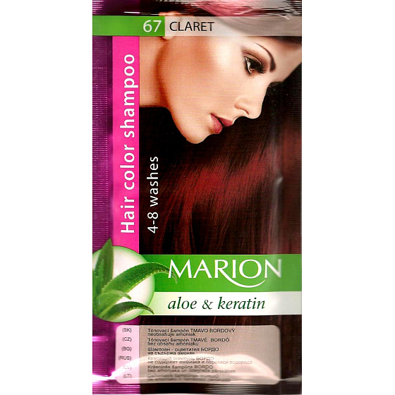 Marion Tönungsshampoo 67 Dunkles Bordeaux 40 ml