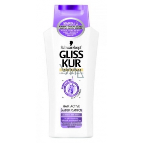Gliss Kur Hair Active reduziert Haarausfall Shampoo 250 ml