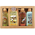 Böhmen Geschenke Josef Lada Brennnessel Haarshampoo 100 ml + mit Wiesenkräuterextrakten Badesalz 150 g + Hagebutten- und Rosenölbad 100 ml + Apfel- und Zimt-Duschgel 100 ml, Kosmetikset