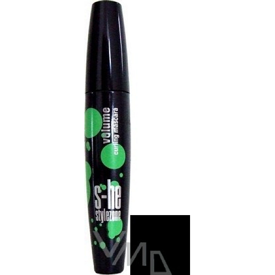 S-he Stylezone Volume Curling Mascara-Farbton 01 Schwarz 12 ml
