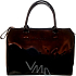 Celine Dion Chic glänzend schwarze Handtasche 27 x 22 x 12 cm 1 Stück