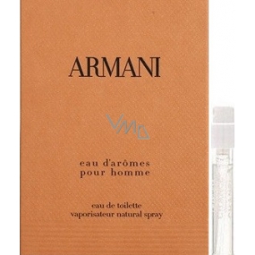 Giorgio Armani Eau d Aromes Eau de Toilette 1,5 ml mit Spray, Fläschchen
