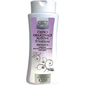 Bione Cosmetics Exclusive & Q10 reinigender Make-up-Entferner Hauttonikum für alle Hauttypen 255 ml