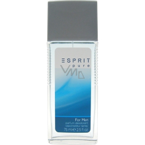Esprit Pure for Men parfümiertes Deodorantglas für Männer 75 ml