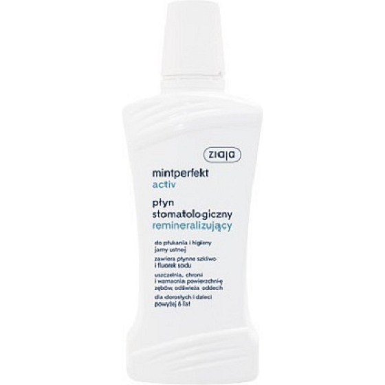 Ziaja Mintperfekt Activ remineralisierendes Mundwasser 500 ml