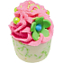Bomb Cosmetics Apfel und Himbeere - Apfel & Himbeer Malve Badeblock 50 g