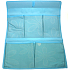 Hängendes Taschentuch blau L44 x 35 cm 5 Taschen 320