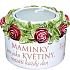 Albi Romantic Garden Candle - Mütter sind Blumen, sie leuchten jeden Tag 6 x 5 cm