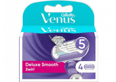 Gillette Venus Deluxe Smooth Swirl Ersatzköpfe 4 Stück, für Frauen