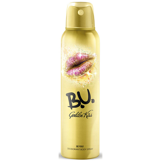 BU Golden Kiss Deodorant Spray für Frauen 150 ml