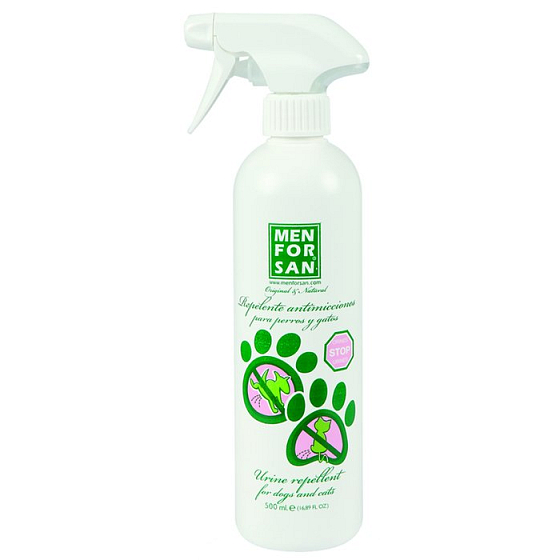 MenForSan Repellent gegen Urinkennzeichnung Hunde, Katzen 500 ml