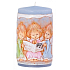 Candles Angels rustikaler Kerzenzylinder 60 x 100 mm