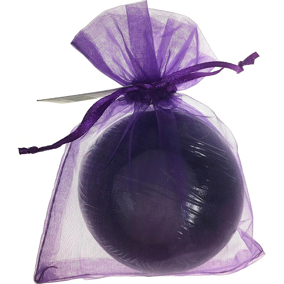 Duftende Glycerinseife in feinem Organza Marmor Lavendel 140 g