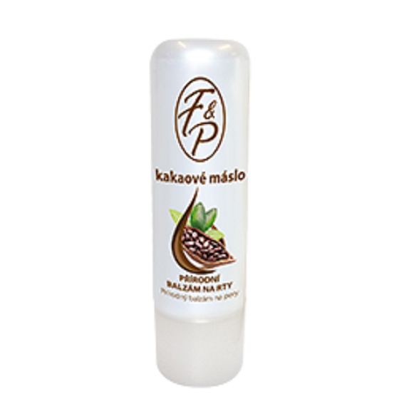F & P Cocoa Butter Natürlicher Lippenbalsam 4 g