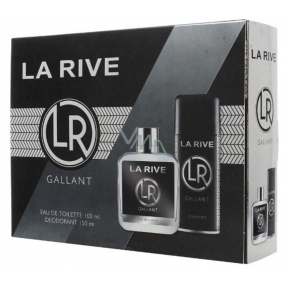 La Rive Gallant Eau de Toilette für Männer 100 ml + Deodorant Spray 150 ml, Geschenkset