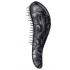 Dtangler Detangling Brush Brush zum einfachen Kämmen von Haaren 18,5 cm Black Flower schwarze Blume