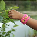 Parakito Repellent Mückenarmband für Kinder Natürliche Biene, nachfüllbar, wasserdicht, Schutz 24h / Tag - 15 Tage zum Nachfüllen + zwei Nachfüllungen
