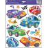 Wandaufkleber Sportwagen 33 x 29 cm